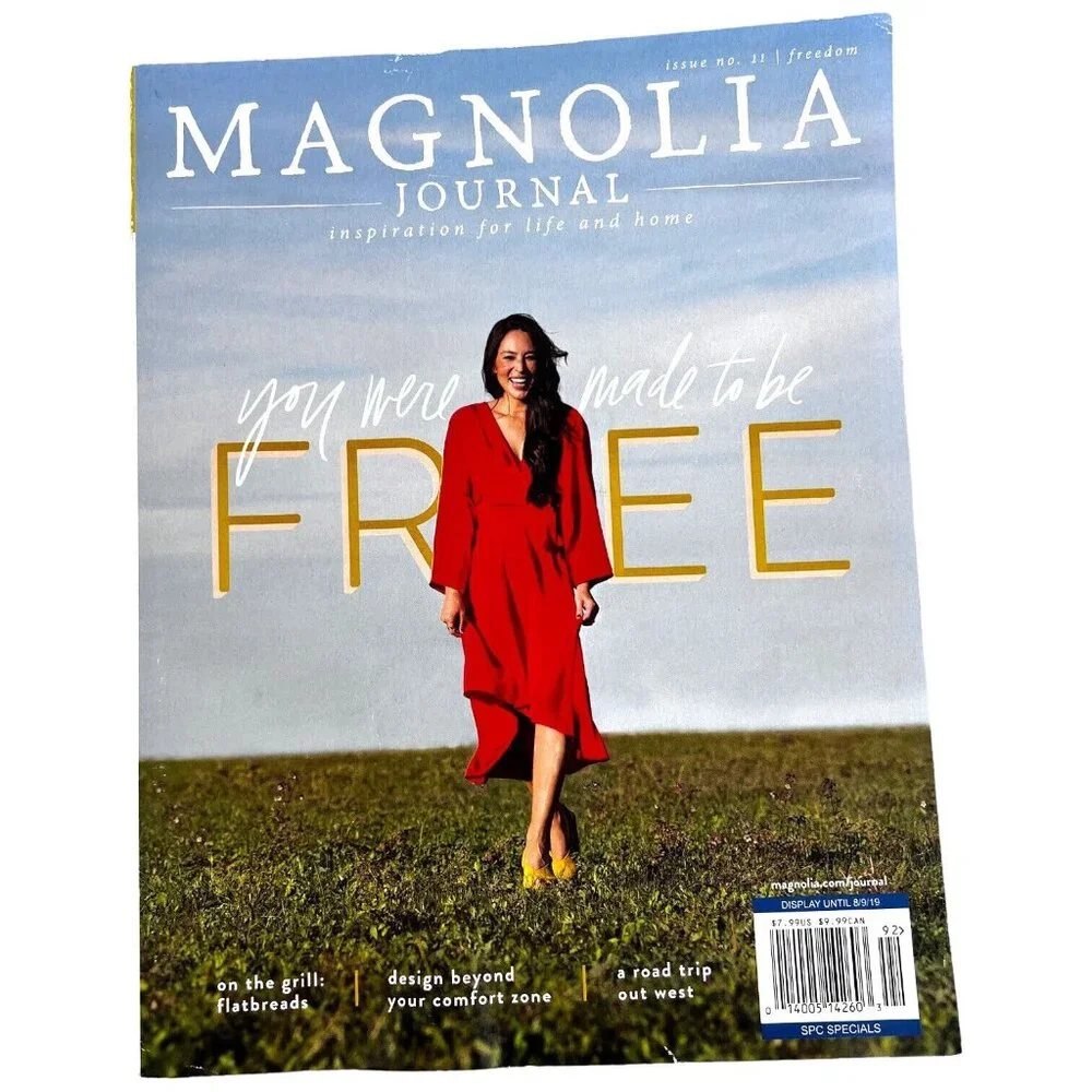 2019 The Magnolia Journal Magazine Summer Fall‎ Winter Back Issues 11 12 13